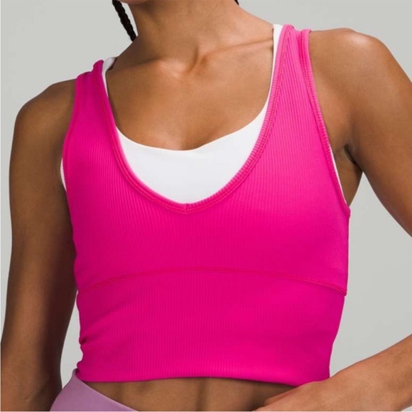 NWT Lululemon Power Pivot Tank Sonic
Pink Size 0 Retail $58.00 - Picture 3 of 10